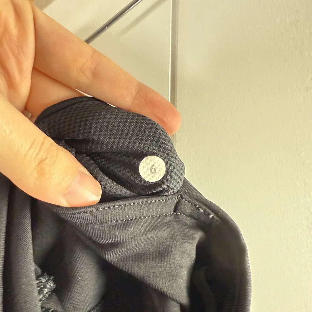 LULULEMON I RARE‎ Black Lace Goal Crusher 7/8 Length Leggings